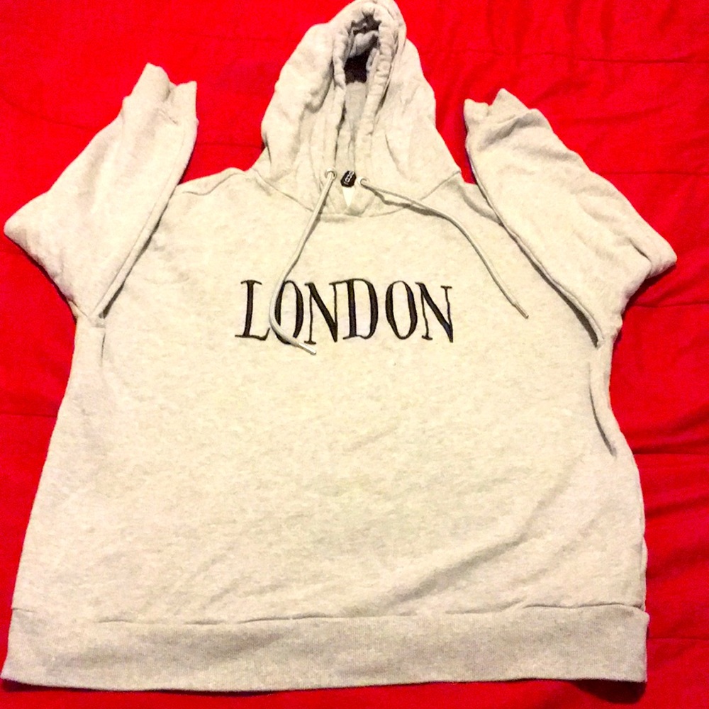 Light grey hoodie